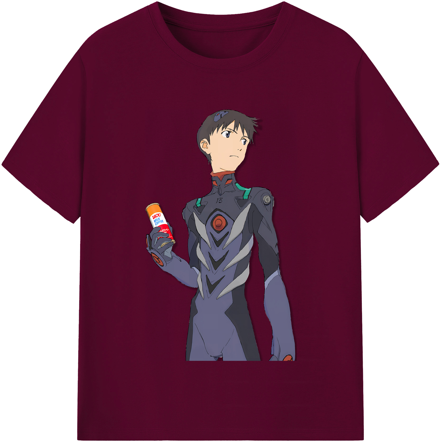 （画像用） EVA 新世紀エヴァンゲリオン レディースカジュアルプリントTシャツ（綿100％）